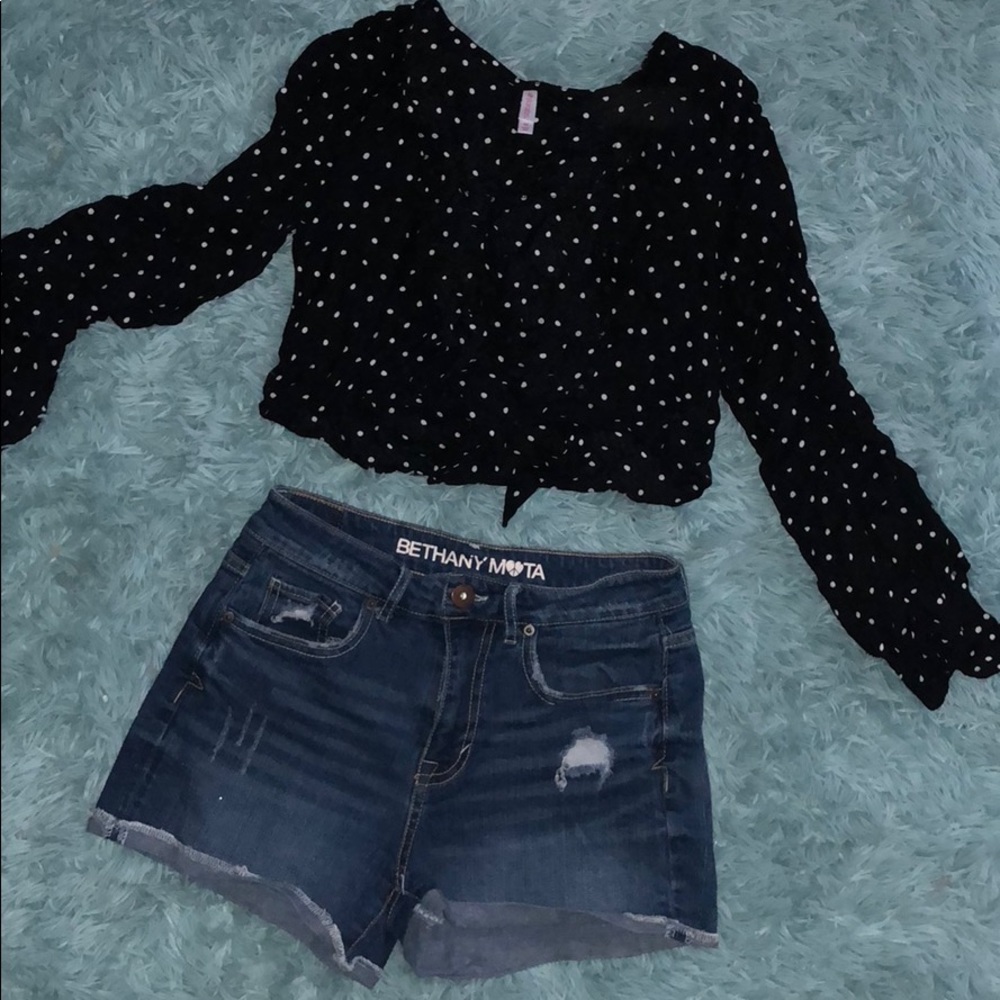 Jean shorts